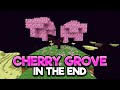MOVING A Cherry Grove Biome... To The End!?