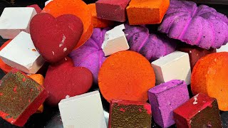 💕 Fluffy Color Melt | Crispy Dyed Chalk ASMR Crush