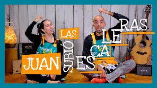 Video thumbnail of "Actividad musical 🎈 Juan subió las escaleras 💥 Juego de manos (v. PELÍCULA)"