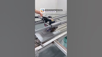 Máy cắt gạch Xinkai Z2S cắt nước máy nhẹ mang công trình