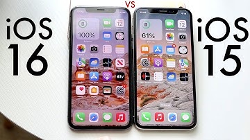 iOS 16 Vs iOS 15 On iPhone X! (Comparison)