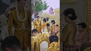 ពិធីមង្គលការជី ដេវិតនិងអ្នកនាងទេព បូព្រឹក #wedding #traditionalcloth #clothingdesign #shortvideo