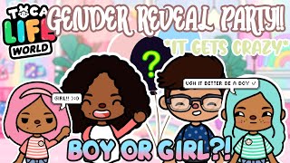 GENDER REVEAL PARTY!😆*BOY OR GIRL?!*|| Toca Family Roleplay!