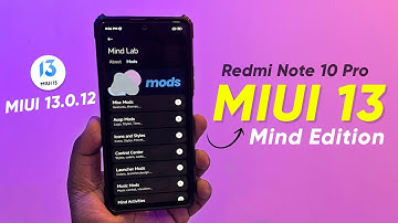 MIUI 13 Mind Edition Review - MIUI 13.0.12 Android 12 for Redmi Note 10 Pro⚡⚡