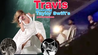 Travis Kelce films Taylor Swift singing 'So High School' at Eras Tour Paris. by Taytrav 589 views 2 days ago 33 seconds