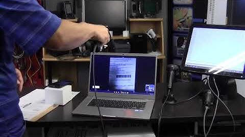 Scanning barcoded badges off of a video feed - POSGUYS
