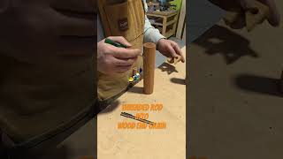 #shorts Threaded Rod into Wood End Grain