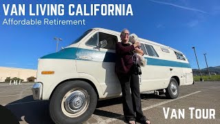 Woman In California Living Rent Free 1974 Dodge Van With Built In Shower