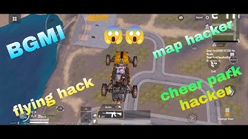 Battleground mobile india/hackerin cheerpark/car flying hack 😱😱🔥/map hacker/pubg mobile tdm gameplay