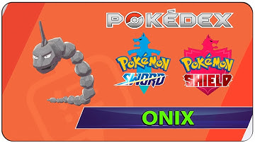 How to Catch Onix - 178 #Pokemon Sword & Shield - Galar Pokedex