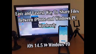 Easy way to share files between iPhone and Windows PC Wirelessly screenshot 1