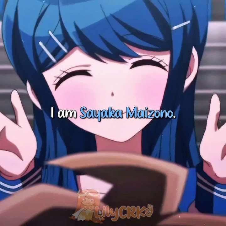 Sayaka and Ai Hoshino are Different People || We Are Not The Same Person || Danganronpa x Oshi No Ko