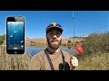 iBobber Fish Finder IN ACTION (quick review)