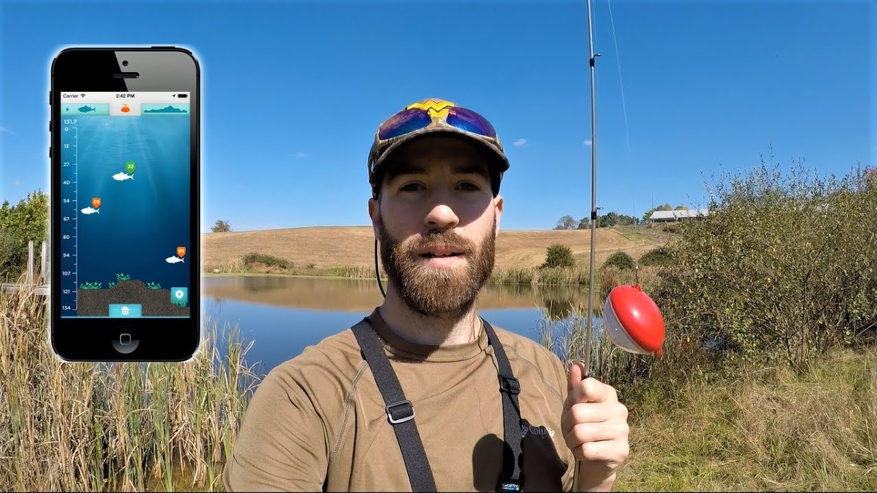 iBobber Fish Finder IN ACTION (quick review) 