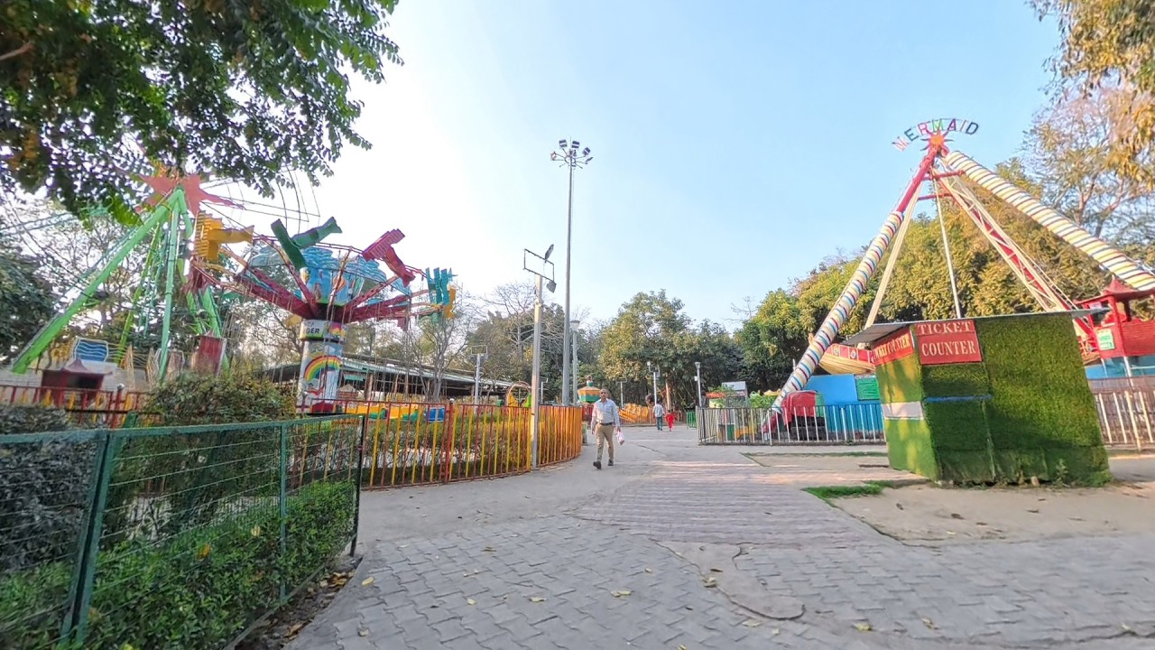 Town Park, Faridabad, Haryana (4K 360 VR Video)
