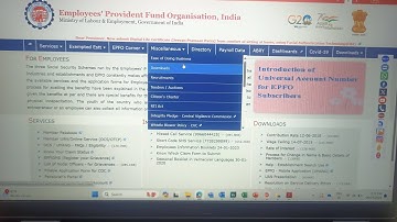 Session Expired or Invalid Showing on EPF website.
