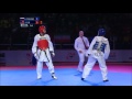 Taekwondo WTF. Чемпионат мира среди юниоров. Полуфинал. М-63 Pushanko-Liu