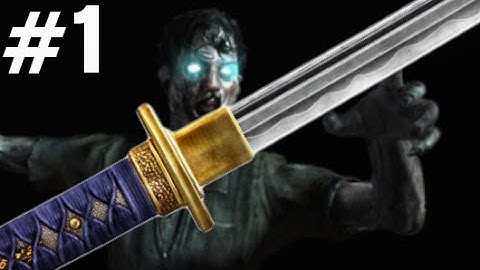 ZOMBIE AXE, KATANA & SHOVEL! "Call of Duty Zombies" ZhunterZ Custom Zombies Gameplay