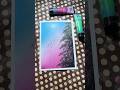 beautiful painting on canvas 🌸🩷 #shortvideo #trendingshorts