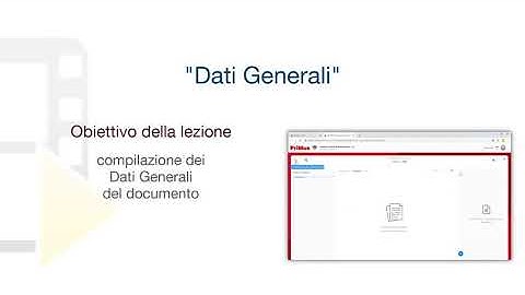 Tutorial PriMus - Dati Generali - ACCA software