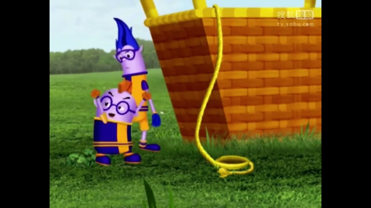 The Troublemakers get stuck on a hot air balloon