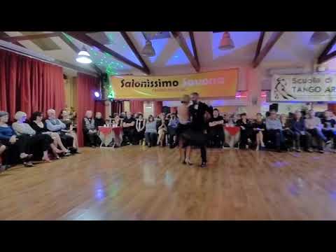 Claudio Gonzalez & Julia Hiriat Urruty -La Cumparsita - Milonga El Yaguaron Savona 17-11-2018