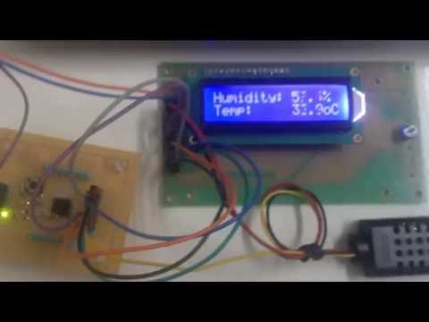 Stm8s003 + am2301