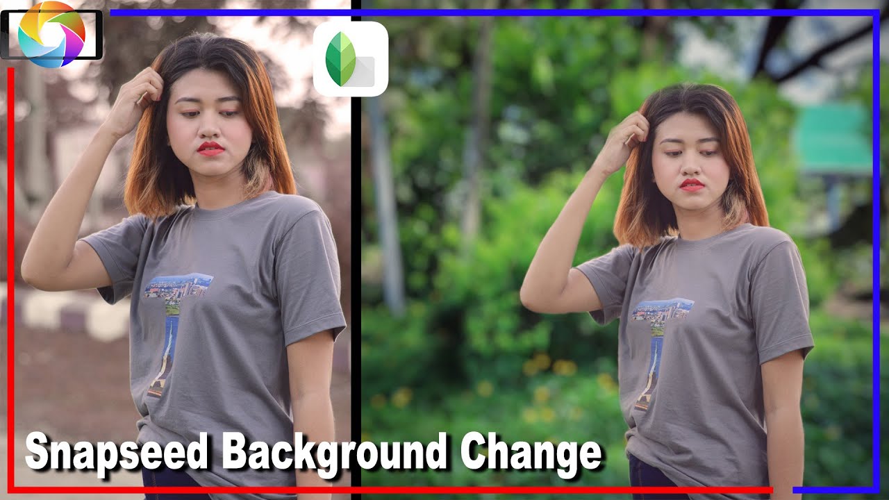 Snapseed Background Change | How to change Background in Snapseed