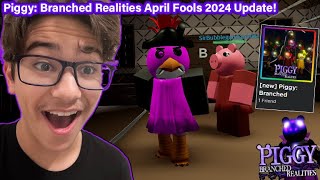 THE PIGGY: BRANCHED REALITIES APRIL FOOLS UPDATE IS CRAZY!!! (Roblox)
