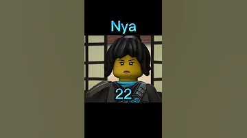 The Ninjago Characters Ages During Crystalized 