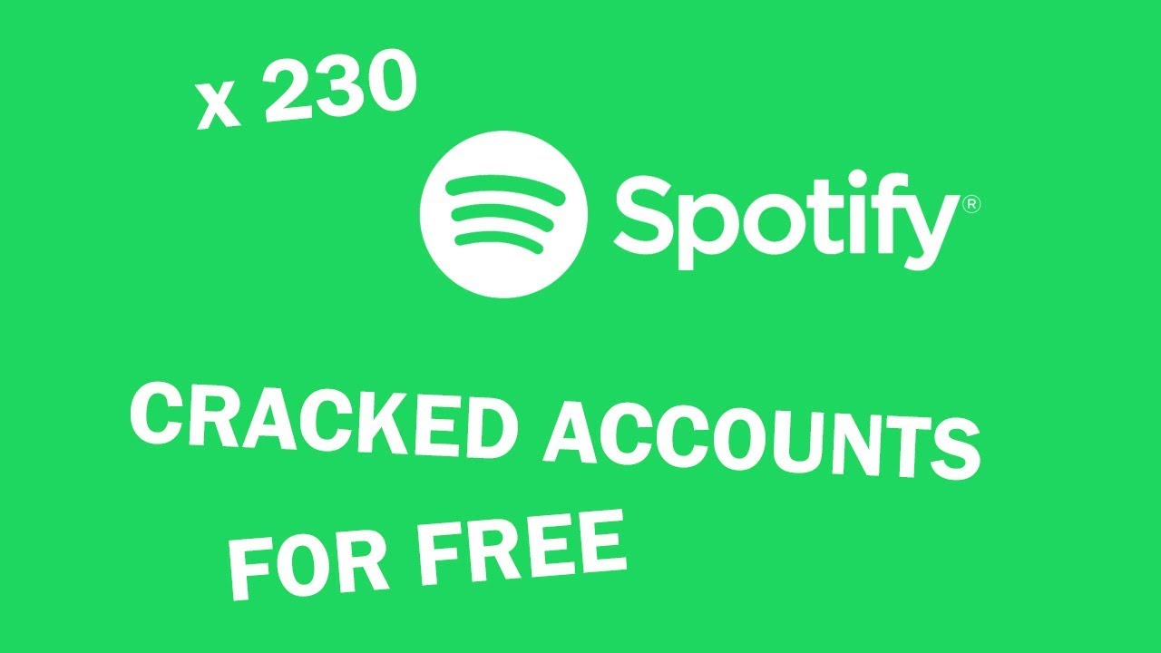 free spotify cracked accounts