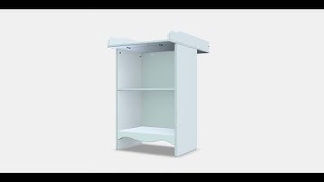 SMÅGÖRA Changing table-bookshelf | Store | 3DArt