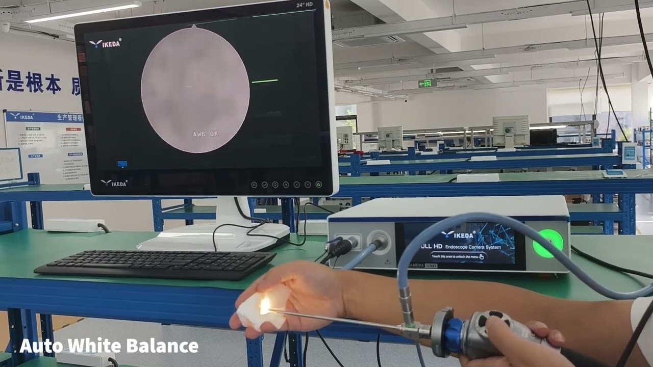 IKEDA YKD-9001 Endoscope Camera System Set up operation instruction