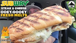 Subway® FRESH MELTS Review! 🚇🥩🧀 | Steak & Cheese | theendorsement