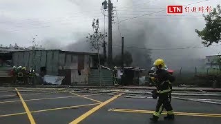 屏東市區火警園藝場付之一炬