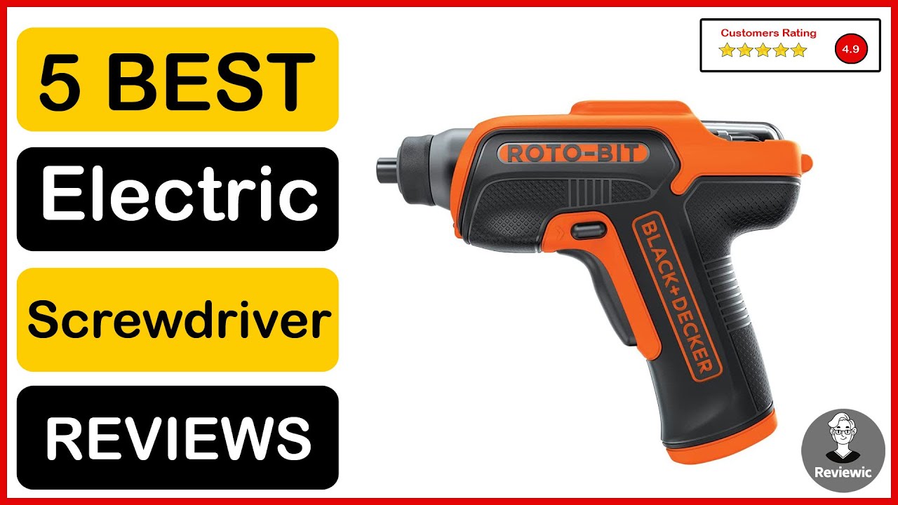 Best Electric Screwdriver For Electronics In 2023 Top 5 Tested & Buying ...