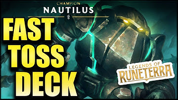 NEW Nautilus / Maokai FAST TOSS DECK - RUNETERRA