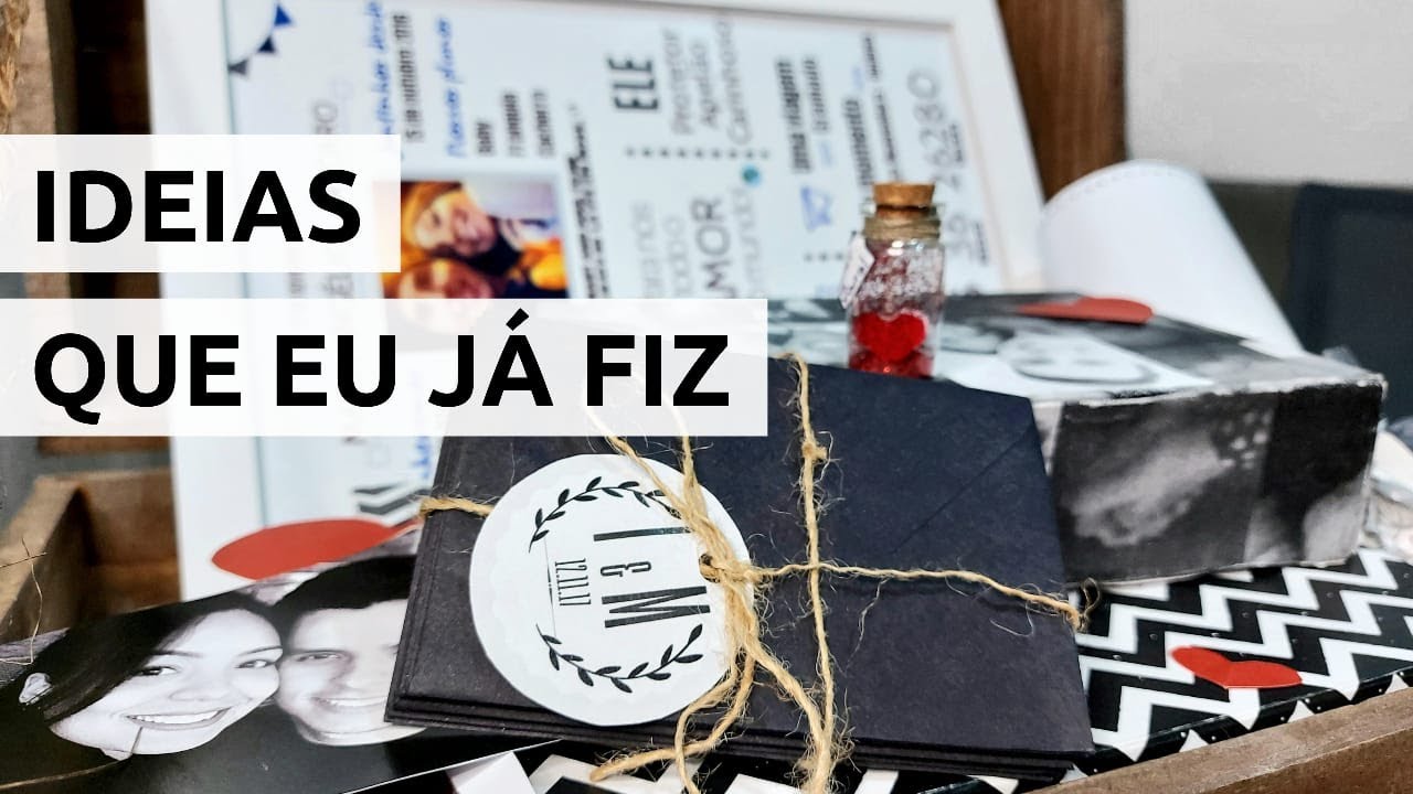 IDEIAS PARA O DIA DOS NAMORADOS | DIY (Faça Você Mesmo) 💜