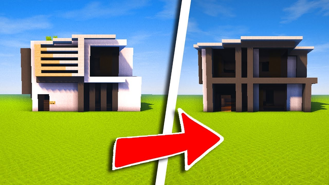 COMMENT AMÉLIORER CETTE MAISON MODERNE ? - YouTube