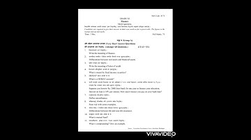 Model Question of Finance for Class XI