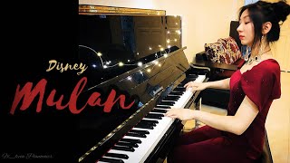 Mulan Disney Reflection 花木兰 倒影 Movie Netflix - Box Office - Soundtrack Ost By Fxlicia Pianocover