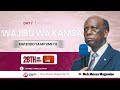 Mch Moses Magembe WAJIBU WA KANISA