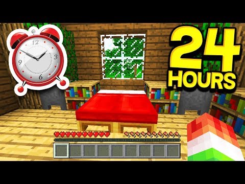 PLAYING MINECRAFT FOR 24 HOURS STRAIGHT!