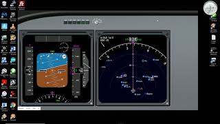 A simple Boeing 737 PFD/MFD