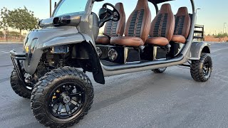 WICKED RAPTOR AVALANCHE GRAY MONSTER GEM CAR E6 LIMO NEV GOLF CART