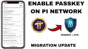 Hoe u de Passkey in de Pi Network-app kunt inschakelen 🔐 | Bescherm uw Pi-tokens | Pi Network Pas...