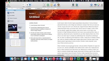 Write A Book on Your Mac: iBooks Author