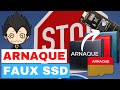  attention  arnaque faux disques ssd et cartes memoires   