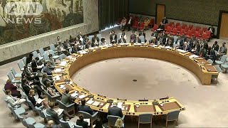 安保理、厳しい対北朝鮮制裁へ　1100億円規模(17/08/05)