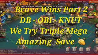 King of Avalon Brave Wins | We Triple mega throne | Winner  Decided by Mines | DB7 Gameplay Part 2/2